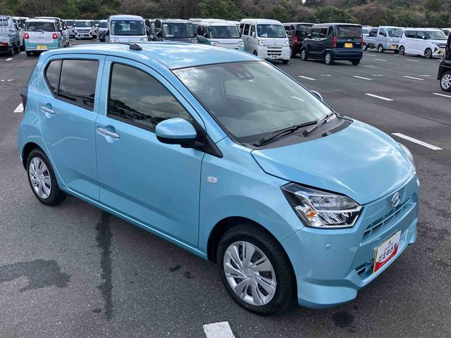 ミライースＸ　ＳＡIIIＬＥＤヘッドライト　電動格納ドアミラー　プライバシーガラス　リヤシートヘッドレスト　オートライト　キーレスエントリー　セキュリティアラーム　横滑り防止装置　コーナーセンサー　衝突被害軽減ブレーキ（千葉県）の中古車