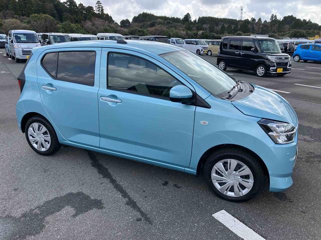 ミライースＸ　ＳＡIIIＬＥＤヘッドライト　電動格納ドアミラー　プライバシーガラス　リヤシートヘッドレスト　オートライト　キーレスエントリー　セキュリティアラーム　横滑り防止装置　コーナーセンサー　衝突被害軽減ブレーキ（千葉県）の中古車