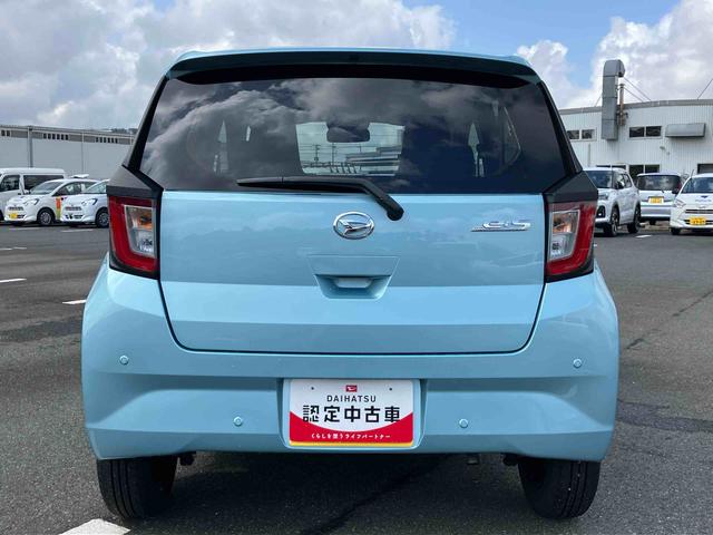 ミライースＸ　ＳＡIIIＬＥＤヘッドライト　電動格納ドアミラー　プライバシーガラス　リヤシートヘッドレスト　オートライト　キーレスエントリー　セキュリティアラーム　横滑り防止装置　コーナーセンサー　衝突被害軽減ブレーキ（千葉県）の中古車