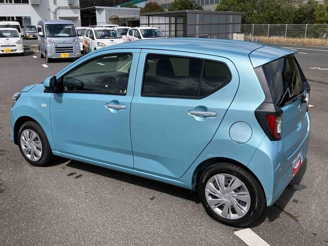 ミライースＸ　ＳＡIIIＬＥＤヘッドライト　電動格納ドアミラー　プライバシーガラス　リヤシートヘッドレスト　オートライト　キーレスエントリー　セキュリティアラーム　横滑り防止装置　コーナーセンサー　衝突被害軽減ブレーキ（千葉県）の中古車