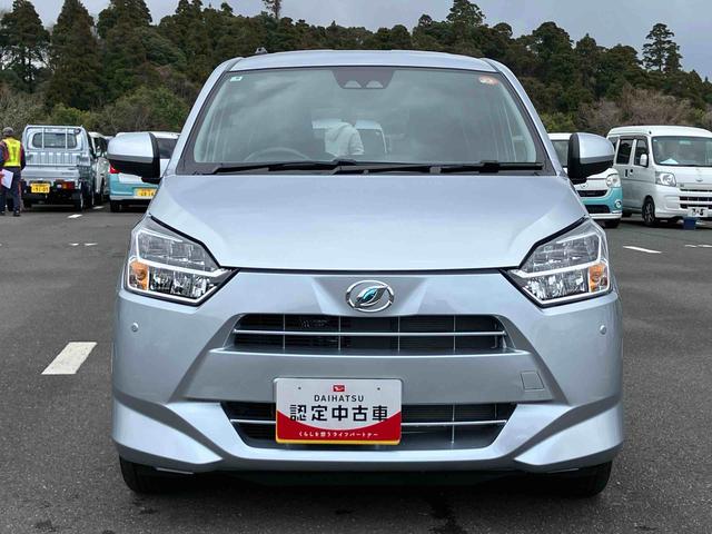 ミライースＸ　ＳＡIIIＬＥＤヘッドライト　電動格納ドアミラー　プライバシーガラス　リヤシートヘッドレスト　オートライト　キーレスエントリー　セキュリティアラーム　横滑り防止装置　コーナーセンサー　衝突被害軽減ブレーキ（千葉県）の中古車