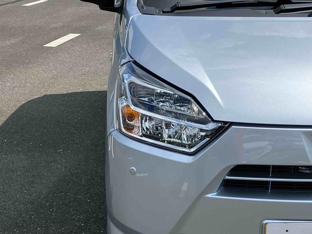 ミライースＸ　ＳＡIIIＬＥＤヘッドライト　電動格納ドアミラー　プライバシーガラス　リヤシートヘッドレスト　オートライト　キーレスエントリー　セキュリティアラーム　横滑り防止装置　コーナーセンサー　衝突被害軽減ブレーキ（千葉県）の中古車