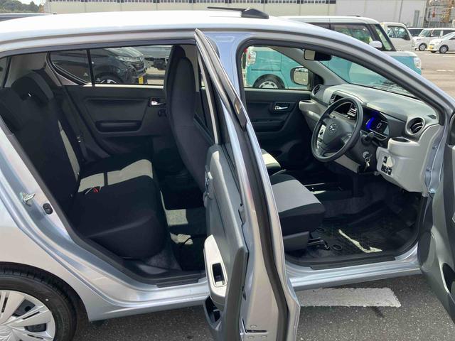 ミライースＸ　ＳＡIIIＬＥＤヘッドライト　電動格納ドアミラー　プライバシーガラス　リヤシートヘッドレスト　オートライト　キーレスエントリー　セキュリティアラーム　横滑り防止装置　コーナーセンサー　衝突被害軽減ブレーキ（千葉県）の中古車