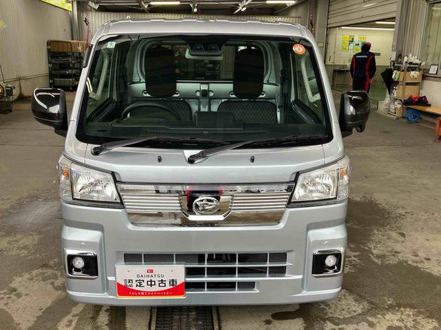 ハイゼットトラックエクストラ５ＭＴ　電子制御４ＷＤ　副変速機　スーパーデフロック　ＬＥＤフォグランプ　ＬＥＤ荷台灯　プッシュボタンスタート　電格ドアミラー　コーナーセンサー　衝突被害軽減ブレーキ　リヤ４枚リーフスプリング（千葉県）の中古車