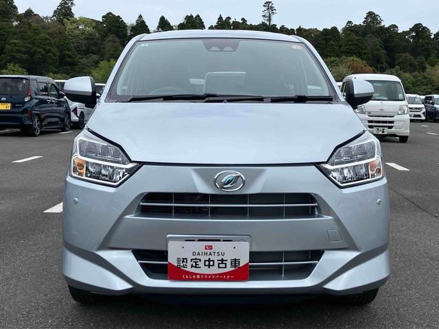 ミライースＸ　ＳＡIIIＬＥＤヘッドライト　電動格納ドアミラー　プライバシーガラス　リヤシートヘッドレスト　オートライト　キーレスエントリー　セキュリティアラーム　横滑り防止装置　コーナーセンサー　衝突被害軽減ブレーキ（千葉県）の中古車