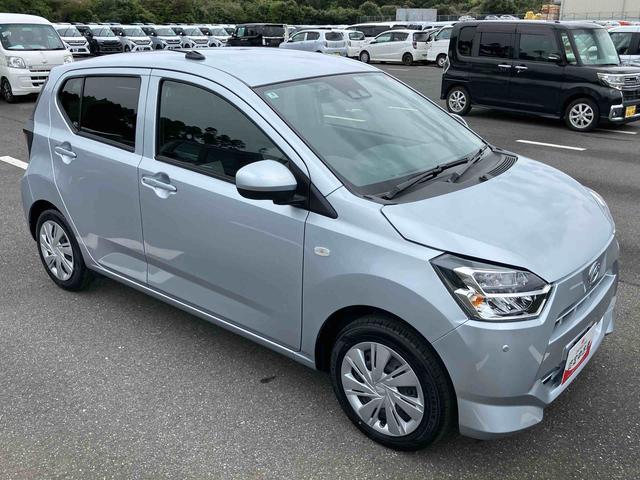 ミライースＸ　ＳＡIIIＬＥＤヘッドライト　電動格納ドアミラー　プライバシーガラス　リヤシートヘッドレスト　オートライト　キーレスエントリー　セキュリティアラーム　横滑り防止装置　コーナーセンサー　衝突被害軽減ブレーキ（千葉県）の中古車