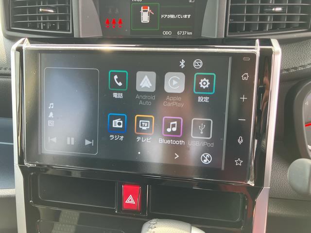 トールカスタムＧ９型ＤＰオーディオ／ＢＴ／ＴＶ／Ｂカメラ／ステアリングスイッチ　ＬＥＤヘッド＆フォグランプ　自動追従クルコン　１４インチアルミ　両側パワスラ　電動駐車ブレーキ　コーナーセンサー　衝突被害軽減ブレーキ（千葉県）の中古車