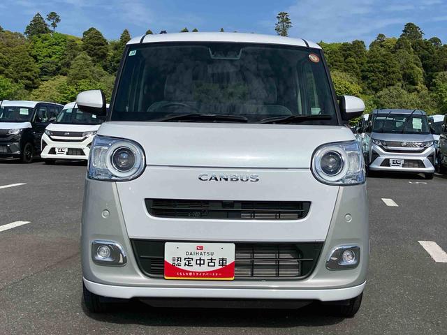 ムーヴキャンバスストライプスＧ両側電動スライドドア　ＬＥＤヘッドライト＆フォグランプ　シートヒーター　保温カップホルダー　電動駐車ブレーキ　バックカメラ　ステアリングスイッチ　コーナーセンサー　衝突被害軽減ブレーキ（千葉県）の中古車