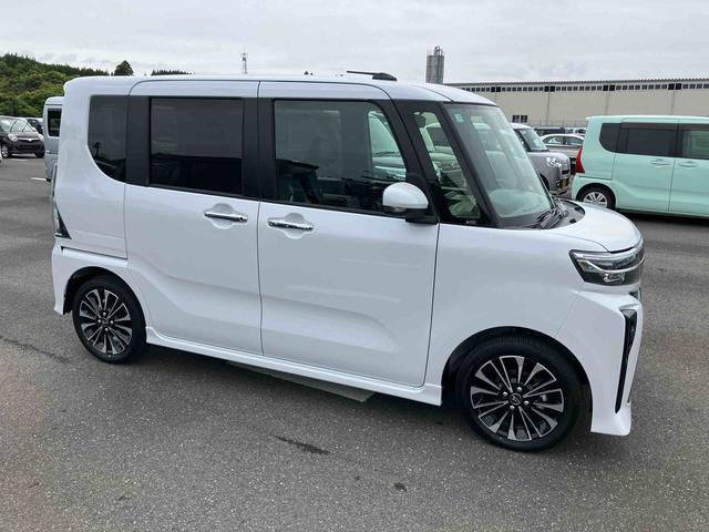 タントカスタムＲＳリミテッドターボエンジン　１５インチアルミ　バックカメラ　両側パワスラ　シートヒーター　電動駐車ブレーキ　ＬＥＤライト＆フォグ　上下２段調節式デッキボード　コーナーセンサー　衝突被害軽減ブレーキ（千葉県）の中古車