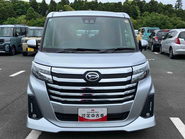 トールカスタムG ターボ9型DPオーディオ/BT/TV/Bカメラ/ステアリングスイッチ LEDヘッド&フォグランプ 自動追従クルコン 15インチアルミ 両側パワスラ 電動駐車ブレーキ コーナーセンサー 衝突被害軽減ブレーキ(千葉県)の中古車