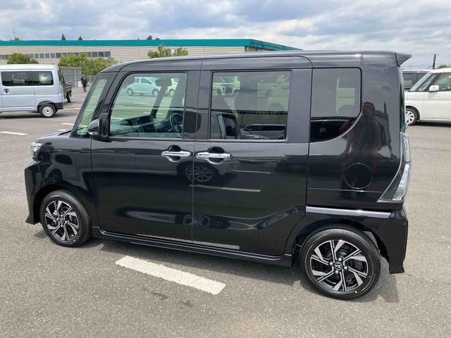 タントカスタムＸリミテッドバックカメラ　両側パワスラ　シートヒーター　電動駐車ブレーキ　ＬＥＤヘッドライト　オートライト　オートエアコン　上下２段調節式デッキボード　コーナーセンサー　衝突被害軽減ブレーキ（千葉県）の中古車