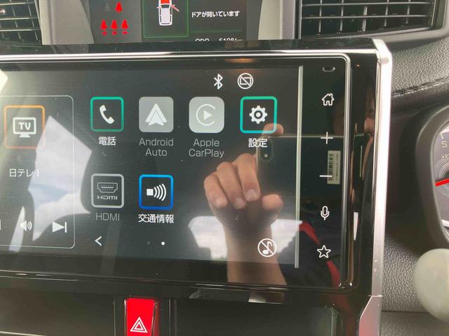 トールカスタムＧ９インチディスプレイモニター　ＬＥＤヘッドライト＆フォグランプ　アダプティブクルコン　１４インチアルミ　両側パワスラ　電動駐車ブレーキ　プッシュボタンスターター　コーナーセンサー　衝突被害軽減ブレーキ（千葉県）の中古車