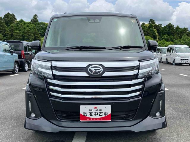トールカスタムＧ９インチディスプレイモニター　ＬＥＤヘッドライト＆フォグランプ　アダプティブクルコン　１４インチアルミ　両側パワスラ　電動駐車ブレーキ　プッシュボタンスターター　コーナーセンサー　衝突被害軽減ブレーキ（千葉県）の中古車