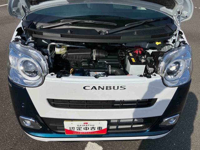 ムーヴキャンバスストライプスＧ両側電動スライドドア　ＬＥＤヘッドライト＆フォグランプ　シートヒーター　保温カップホルダー　電動駐車ブレーキ　バックカメラ　ステアリングスイッチ　コーナーセンサー　衝突被害軽減ブレーキ（千葉県）の中古車