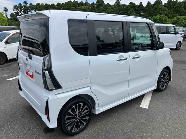 タントカスタムＲＳ９インチディスプレイモニター　ターボエンジン　１５インチアルミ　バックカメラ　両側パワスラ　シートヒーター　電動駐車ブレーキ　ＬＥＤライト＆フォグ　デッキボード　コーナーセンサー　衝突被害軽減ブレーキ（千葉県）の中古車