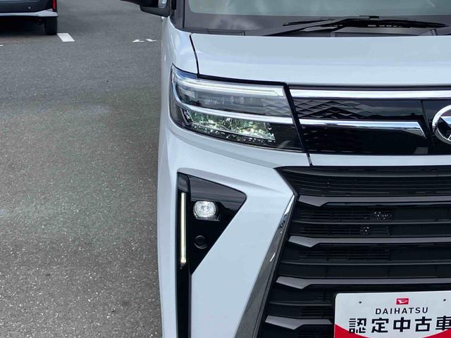 タントカスタムＸリミテッドＥＴＣ　バックカメラ　両側パワスラ　１４インチアルミ　ＬＥＤヘッド＆フォグランプ　シートヒーター　電動駐車ブレーキ　オートライト　上下２段調節式デッキボード　自動追従クルコン　衝突被害軽減ブレーキ（千葉県）の中古車