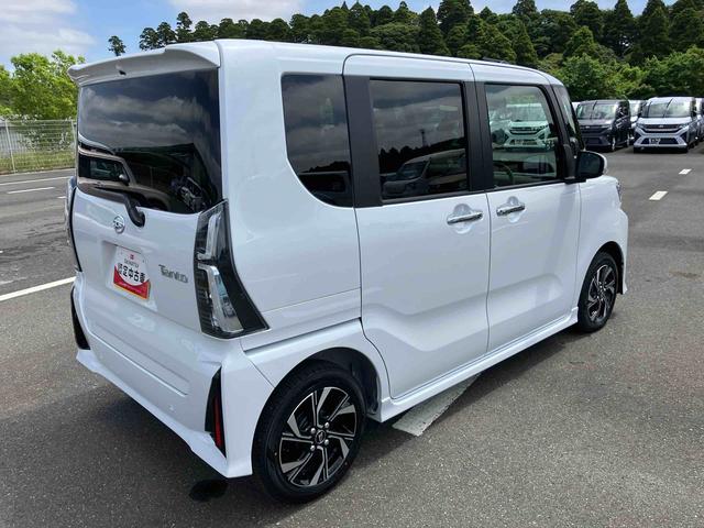 タントカスタムＸリミテッドＥＴＣ　バックカメラ　両側パワスラ　１４インチアルミ　ＬＥＤヘッド＆フォグランプ　シートヒーター　電動駐車ブレーキ　オートライト　上下２段調節式デッキボード　自動追従クルコン　衝突被害軽減ブレーキ（千葉県）の中古車