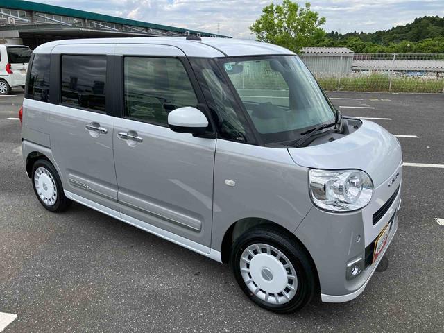 ムーヴキャンバスストライプスＧ両側電動スライドドア　ＬＥＤヘッドライト＆フォグランプ　シートヒーター　保温カップホルダー　電動駐車ブレーキ　バックカメラ　ステアリングスイッチ　コーナーセンサー　衝突被害軽減ブレーキ（千葉県）の中古車