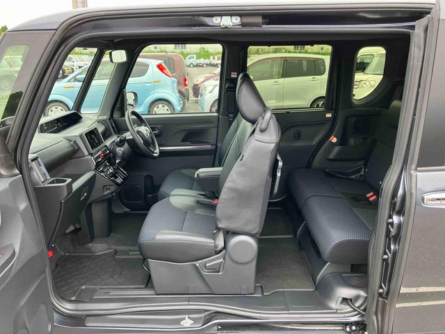 タントカスタムＸリミテッドバックカメラ　両側パワスラ　１４インチアルミ　ＬＥＤヘッド／フォグ　シートヒーター　電動駐車ブレーキ　オートライト　上下２段調節式デッキボード　コーナーセンサー　衝突被害軽減ブレーキ　クルコン　ＥＴＣ（千葉県）の中古車