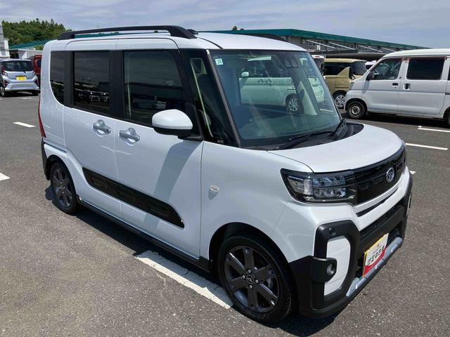 タントファンクロスターボリミテッドルーフレール　１５インチアルミ　バックカメラ　両側パワスラ　シートヒーター　電動駐車ブレーキ　ＬＥＤライト＆フォグ　上下２段調節式デッキボード　コーナーセンサー　衝突被害軽減ブレーキ　ＥＴＣ（千葉県）の中古車