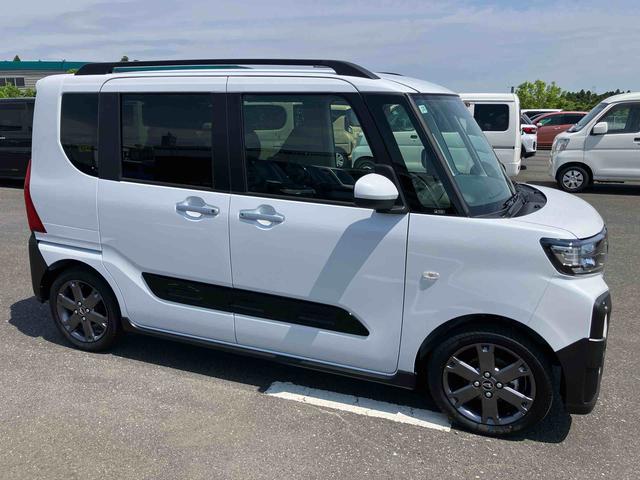 タントファンクロスターボリミテッドルーフレール　１５インチアルミ　バックカメラ　両側パワスラ　シートヒーター　電動駐車ブレーキ　ＬＥＤライト＆フォグ　上下２段調節式デッキボード　コーナーセンサー　衝突被害軽減ブレーキ　ＥＴＣ（千葉県）の中古車