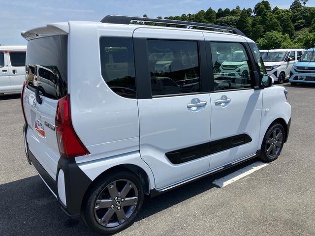 タントファンクロスターボリミテッドルーフレール　１５インチアルミ　バックカメラ　両側パワスラ　シートヒーター　電動駐車ブレーキ　ＬＥＤライト＆フォグ　上下２段調節式デッキボード　コーナーセンサー　衝突被害軽減ブレーキ　ＥＴＣ（千葉県）の中古車