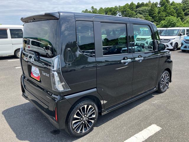 タントカスタムＲＳリミテッドターボエンジン　１５インチアルミ　バックカメラ　両側パワスラ　シートヒーター　電動駐車ブレーキ　ＬＥＤライト＆フォグ　上下２段調節式デッキボード　コーナーセンサー　衝突被害軽減ブレーキ（千葉県）の中古車