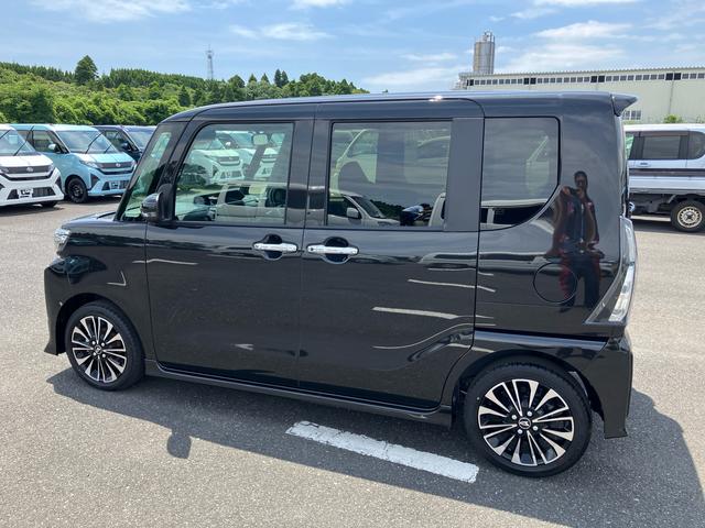 タントカスタムＲＳリミテッドターボエンジン　１５インチアルミ　バックカメラ　両側パワスラ　シートヒーター　電動駐車ブレーキ　ＬＥＤライト＆フォグ　上下２段調節式デッキボード　コーナーセンサー　衝突被害軽減ブレーキ（千葉県）の中古車