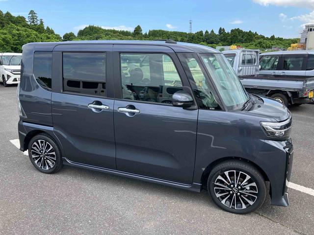タントカスタムＲＳリミテッドターボエンジン　１５インチアルミ　バックカメラ　両側パワスラ　シートヒーター　電動駐車ブレーキ　ＬＥＤライト＆フォグ　上下２段調節式デッキボード　コーナーセンサー　衝突被害軽減ブレーキ（千葉県）の中古車