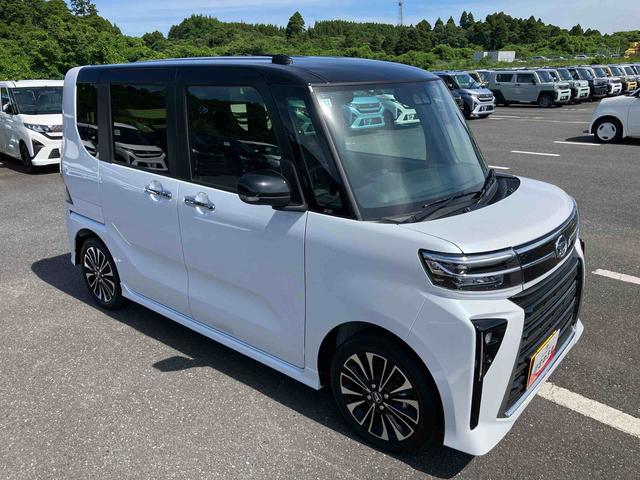 タントカスタムRSリミテッドターボエンジン 15インチアルミ バックカメラ 両側パワスラ シートヒーター 電動駐車ブレーキ LEDライト&フォグ 上下2段調節式デッキボード コーナーセンサー 衝突被害軽減ブレーキ(千葉県)の中古車