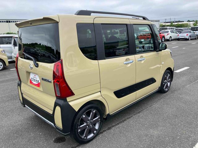 タントファンクロスターボリミテッドルーフレール 15インチアルミ バックカメラ 両側パワスラ シートヒーター 電動駐車ブレーキ LEDヘッド&フォグ 上下2段調節式デッキボード コーナーセンサー 衝突被害軽減ブレーキ ETC クルコン(千葉県)の中古車