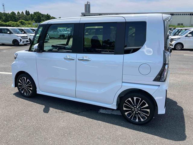 タントカスタムRSリミテッドターボ 15インチアルミ バックカメラ 両側パワスラ シートヒーター 電動駐車ブレーキ LEDライト&フォグ 上下2段調節式デッキボード コーナーセンサー 衝突被害軽減ブレーキ クルコン ETC(千葉県)の中古車