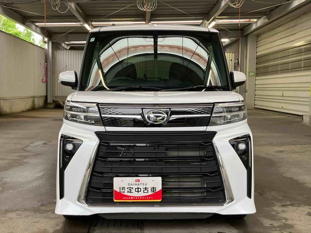 タントカスタムRS9インチディスプレイ ターボ 15インチアルミ バックカメラ 両側パワスラ シートヒーター 電動駐車ブレーキ LEDライト&フォグ 上下2段調節式デッキボード コーナーセンサー 衝突被害軽減ブレーキ(千葉県)の中古車