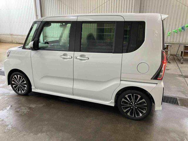 タントカスタムRS9インチディスプレイ ターボ 15インチアルミ バックカメラ 両側パワスラ シートヒーター 電動駐車ブレーキ LEDライト&フォグ 上下2段調節式デッキボード コーナーセンサー 衝突被害軽減ブレーキ(千葉県)の中古車