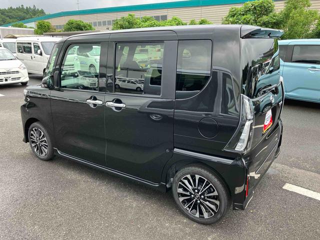 タントカスタムＲＳリミテッドターボ　１５インチアルミ　バックカメラ　両側パワスラ　シートヒーター　電動駐車ブレーキ　ＬＥＤヘッド／フォグ　上下２段調節式デッキボード　コーナーセンサー　衝突被害軽減ブレーキ　ＥＴＣ　クルコン（千葉県）の中古車