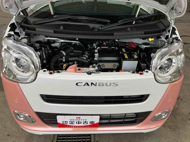ムーヴキャンバスストライプスGターボ両側電動スライド LEDヘッドライト&フォグ シートヒーター 保温カップホルダー 電動駐車ブレーキ バックカメラ ステアリングスイッチ 自動追従クルコン 衝突被害軽減ブレーキ(千葉県)の中古車