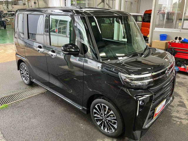 タントカスタムRSリミテッドターボエンジン 15インチアルミ バックカメラ 両側パワスラ シートヒーター 電動駐車ブレーキ LEDライト&フォグ 上下2段調節式デッキボード コーナーセンサー 衝突被害軽減ブレーキ(千葉県)の中古車
