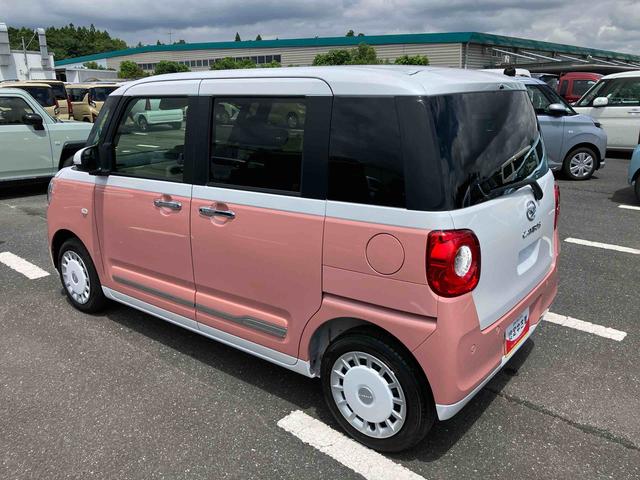 ムーヴキャンバスストライプスG両側電動スライドドア LEDヘッドライト&フォグランプ シートヒーター 保温カップホルダー 電動駐車ブレーキ バックカメラ ステアリングスイッチ コーナーセンサー 衝突被害軽減ブレーキ(千葉県)の中古車