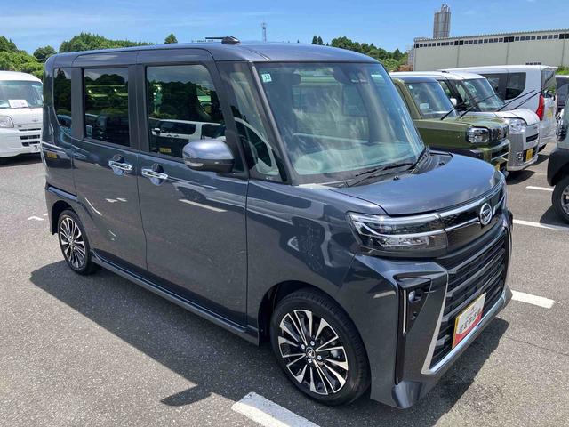 タントカスタムＲＳリミテッドターボエンジン　１５インチＡＷ　バックカメラ　両側パワスラ　シートヒーター　電動駐車ブレーキ　ＬＥＤヘッド／フォグ　上下２段調節式デッキボード　コーナーセンサー　衝突被害軽減ブレーキ　ＥＴＣ　クルコン（千葉県）の中古車