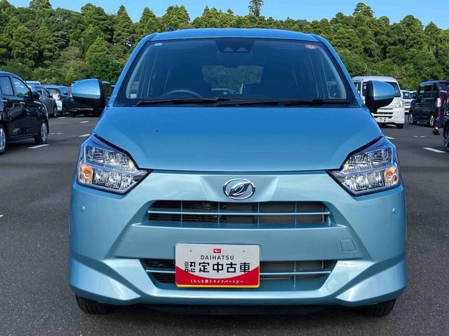 ミライースＸ　ＳＡIIIＬＥＤヘッドライト　電動格納ドアミラー　プライバシーガラス　リヤシートヘッドレスト　オートライト　キーレスエントリー　セキュリティアラーム　横滑り防止装置　コーナーセンサー　衝突被害軽減ブレーキ（千葉県）の中古車