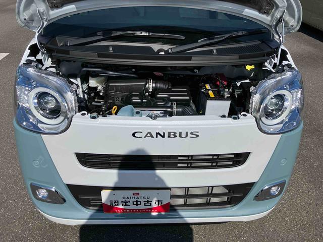 ムーヴキャンバスストライプスＧ両側電動スライドドア　ＬＥＤヘッドライト＆フォグランプ　シートヒーター　保温カップホルダー　電動駐車ブレーキ　バックカメラ　ステアリングスイッチ　コーナーセンサー　衝突被害軽減ブレーキ（千葉県）の中古車
