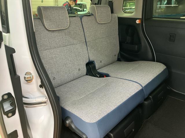 ムーヴキャンバスストライプスGスマアシ ダイハツ予防安全機能 前後コーナーセンサー 置きラクボックス ホットカップホルダー オートブレーキホールド付き電動パーキング 前席シートヒーター オートライト オートハイビーム(千葉県)の中古車