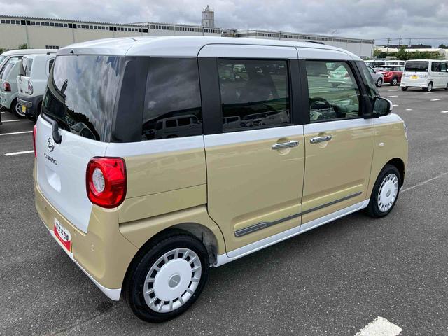 ムーヴキャンバスストライプスＧ両側電動スライドドア　ＬＥＤヘッドライト＆フォグランプ　シートヒーター　保温カップホルダー　電動駐車ブレーキ　バックカメラ　ステアリングスイッチ　コーナーセンサー　衝突被害軽減ブレーキ（千葉県）の中古車