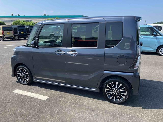 タントカスタムＲＳリミテッドターボ　１５インチアルミ　バックカメラ　両側パワスラ　シートヒーター　電動駐車ブレーキ　ＬＥＤライト＆フォグ　上下２段調節式デッキボード　コーナーセンサー　衝突被害軽減ブレーキ　ＥＴＣ　クルコン（千葉県）の中古車