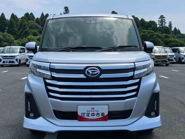 トールカスタムＧ９インチディスプレイ　ＬＥＤヘッドライト＆フォグランプ　アダプティブクルコン　１４インチアルミホイール　両側パワスラ　電動駐車ブレーキ　プッシュボタンスターター　コーナーセンサー　衝突被害軽減ブレーキ（千葉県）の中古車