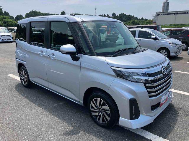 トールカスタムＧ９インチディスプレイ　ＬＥＤヘッドライト＆フォグランプ　アダプティブクルコン　１４インチアルミホイール　両側パワスラ　電動駐車ブレーキ　プッシュボタンスターター　コーナーセンサー　衝突被害軽減ブレーキ（千葉県）の中古車