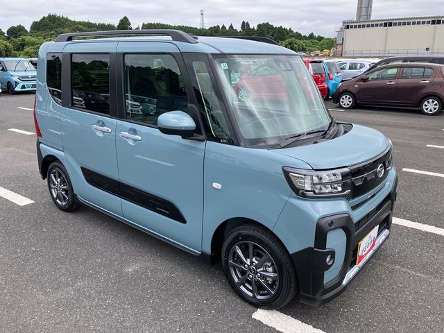 タントファンクロスリミテッドルーフレール　バックカメラ　両側パワスラ　１４インチアルミ　ＬＥＤヘッド＆フォグ　シートヒーター　電動駐車ブレーキ　上下２段調節式デッキボード　コーナーセンサー　衝突被害軽減ブレーキ　ＥＴＣ　クルコン（千葉県）の中古車