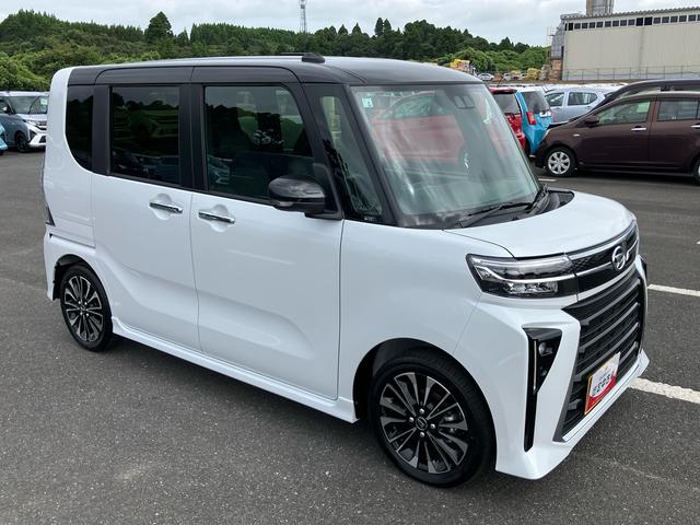 タントカスタムRSリミテッド 商談中ターボ 15インチアルミ バックカメラ 両側パワスラ シートヒーター 電動駐車ブレーキ LEDライト&フォグ 上下2段調節式デッキボード コーナーセンサー 衝突被害軽減ブレーキ ETC クルコン(千葉県)の中古車