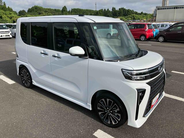 タントカスタムＲＳリミテッドターボ　１５インチアルミ　バックカメラ　両側パワスラ　シートヒーター　電動駐車ブレーキ　ＬＥＤライト＆フォグ　上下２段調節式デッキボード　コーナーセンサー　衝突被害軽減ブレーキ　ＥＴＣ　クルコン（千葉県）の中古車