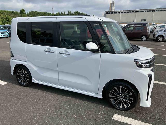 タントカスタムＲＳリミテッドターボ　１５インチアルミ　バックカメラ　両側パワスラ　シートヒーター　電動駐車ブレーキ　ＬＥＤライト＆フォグ　上下２段調節式デッキボード　コーナーセンサー　衝突被害軽減ブレーキ　ＥＴＣ　クルコン（千葉県）の中古車